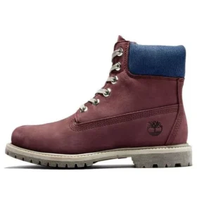 6-Inch Premium Waterproof Boot “Nubuck Borgonha”