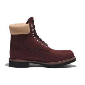 6-Inch Premium Waterproof Boot “Nubuck Borgonha”