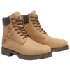 6-Inch Premium Waterproof “Nubuck Bege Castanho Escuro”