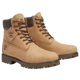 6-Inch Premium Waterproof “Nubuck Bege Castanho Escuro”