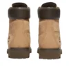 6-Inch Premium Waterproof “Nubuck Bege Castanho Escuro”