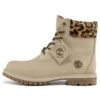 6-Inch Safari Cheetah Waterproof Boot “Ivory Nubuck”
