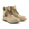 6-Inch Safari Cheetah Waterproof Boot “Ivory Nubuck”