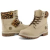 6-Inch Safari Cheetah Waterproof Boot “Ivory Nubuck”