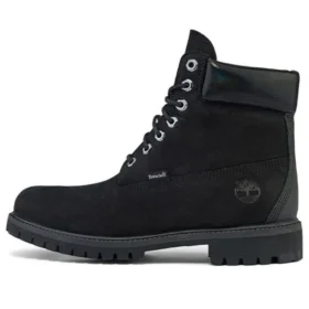 6-Inch Waterproof Boot de 15 cm, impermeável e de corte largo “Nubuck Preto”