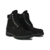 6-Inch Waterproof Boot de 15 cm, impermeável e de corte largo “Nubuck Preto”