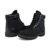 6-Inch Waterproof Boot de 15 cm, impermeável e de corte largo “Nubuck Preto”
