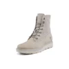 Auth Teddy Fleece Wide-Fit “Nubuck Branco de Inverno”