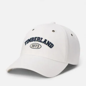Boné de basebol universitário em ganga
