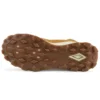 Bota Brooklyn com fecho lateral e corte largo “Trigo Nubuck”