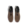 Bota Brooklyn com fecho lateral “Nubuck castanho”