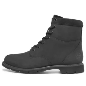 Bota Campton Waterproof de 6 polegadas com corte largo “Preto Nubuck”