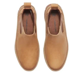 Bota Chelsea Roxie Lane “Castanho Médio de Grão Inteiro”