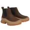 Bota Chelsea Roxie Lane “Nubuck Castanho Escuro”