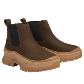 Bota Chelsea Roxie Lane “Nubuck Castanho Escuro”