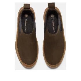 Bota Chelsea Roxie Lane “Nubuck Castanho Escuro”
