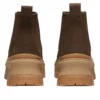 Bota Chelsea Roxie Lane “Nubuck Castanho Escuro”