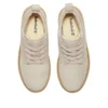 Bota Chukka com Forro Quente Rowan Way “Nubuck Cinza Claro”