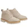 Bota Chukka com Forro Quente Rowan Way “Nubuck Cinza Claro”