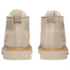 Bota Chukka com Forro Quente Rowan Way “Nubuck Cinza Claro”