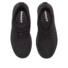 Bota Chukka com Forro Quente Rowan Way “Nubuck Preto”