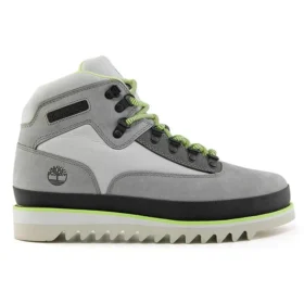 Bota Chukka com sola Vibram Euro Hiker Grip “Nubuck cinzento médio”