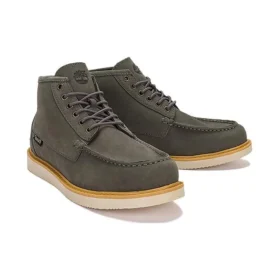 Bota Chukka Newmarket II “Nubuck Cinza Médio”