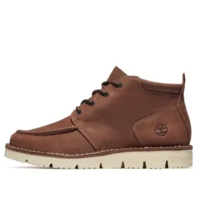 Bota Chukka Westmore Moc Toe “Castanho Médio Full Grain”