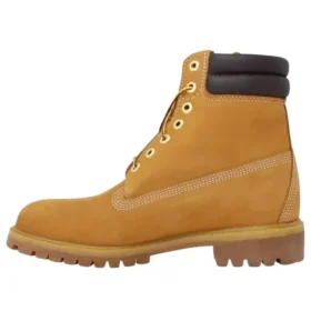 Bota de 15 cm com gola dupla “Nubuck Trigo”