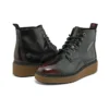 Bota de cadarço Bluebell Lane Bota de biqueira fechada “Borgonha”