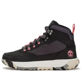 Bota de caminhada impermeável GreenStride Motion 6 Mid em tecido e couro “Preto” Bota de caminhada impermeável GreenStride Motion 6 Mid em tecido e couro “Preto”