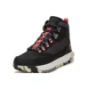 Bota de caminhada impermeável GreenStride Motion 6 Mid em tecido e couro “Preto”