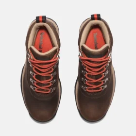 Bota de caminhada impermeável White Ledge Mid branca para mulher