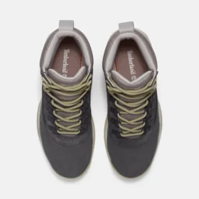 Bota de caminhada impermeável White Ledge Mid branca para mulher