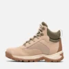 Bota de caminhada impermeável White Ledge Mid branca para mulher Bota de caminhada impermeável White Ledge Mid branca para mulher
