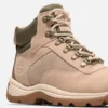 Bota de caminhada impermeável White Ledge Mid branca para mulher Bota de caminhada impermeável White Ledge Mid branca para mulher