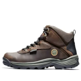 Bota de caminhada média impermeável Ledge “Castanho”