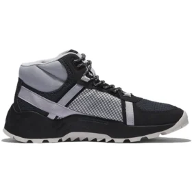 Bota de cano curto GreenStride Solar Wave “Cinza Preto”
