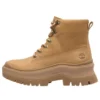 Bota de cano médio com atacadores Roxie Lane “Trigo de grão integral”