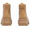 Bota de cano médio com atacadores Roxie Lane “Trigo de grão integral”