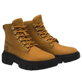 Bota de couro Greyfield “Trigo Preto”