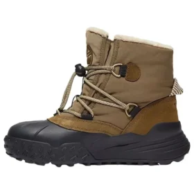 Bota de neve impermeável com forro quente Moriah Range Mid “Couro verde-oliva”