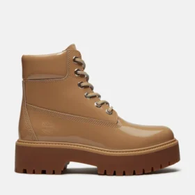 Bota de plataforma impermeável Stone Street de 15 cm para mulher Bota de plataforma impermeável Stone Street de 15 cm para mulher