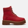Bota de plataforma impermeável Stone Street de 15 cm para mulher