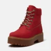 Bota de plataforma impermeável Stone Street de 15 cm para mulher