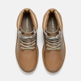 Bota de plataforma impermeável Stone Street de 15 cm para mulher Bota de plataforma impermeável Stone Street de 15 cm para mulher