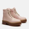 Bota de plataforma impermeável Stone Street de 15 cm para mulher
