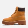 Bota de plataforma impermeável Stone Street de 15 cm para mulher