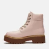 Bota de plataforma impermeável Stone Street de 15 cm para mulher