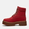 Bota de plataforma impermeável Stone Street de 15 cm para mulher